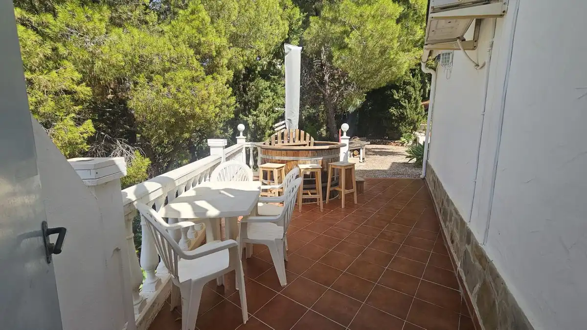 Terraza de Casa o chalet en venta en Mijas