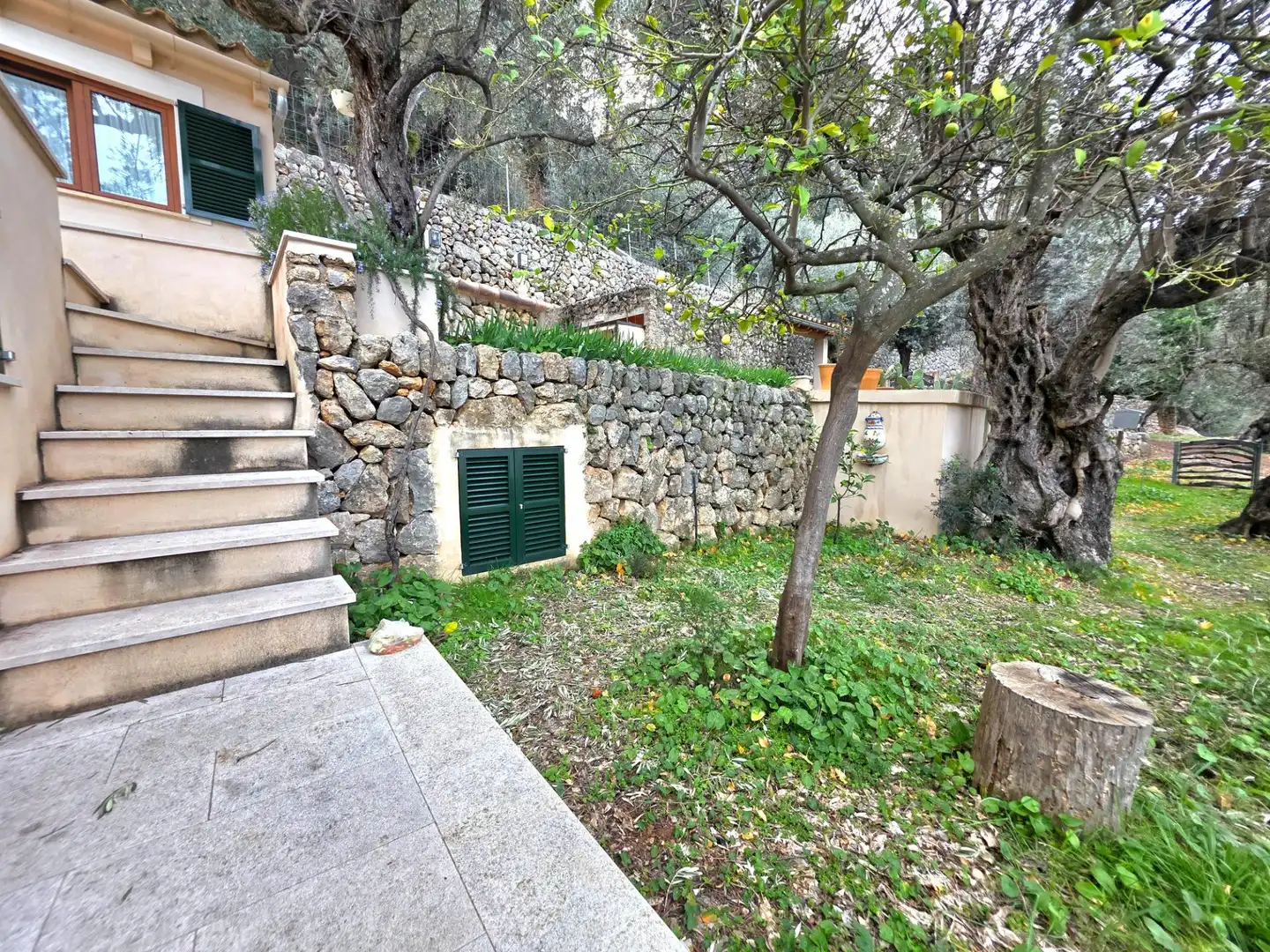 Jardí de Finca rústica en venda en Fornalutx amb Jardí privat