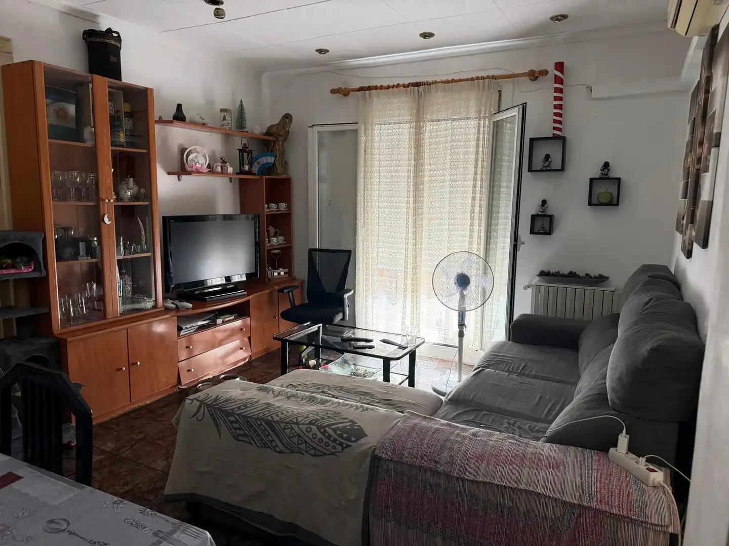 Sala d'estar de Pis en venda en Lleida amb Aire condicionat i Calefacció