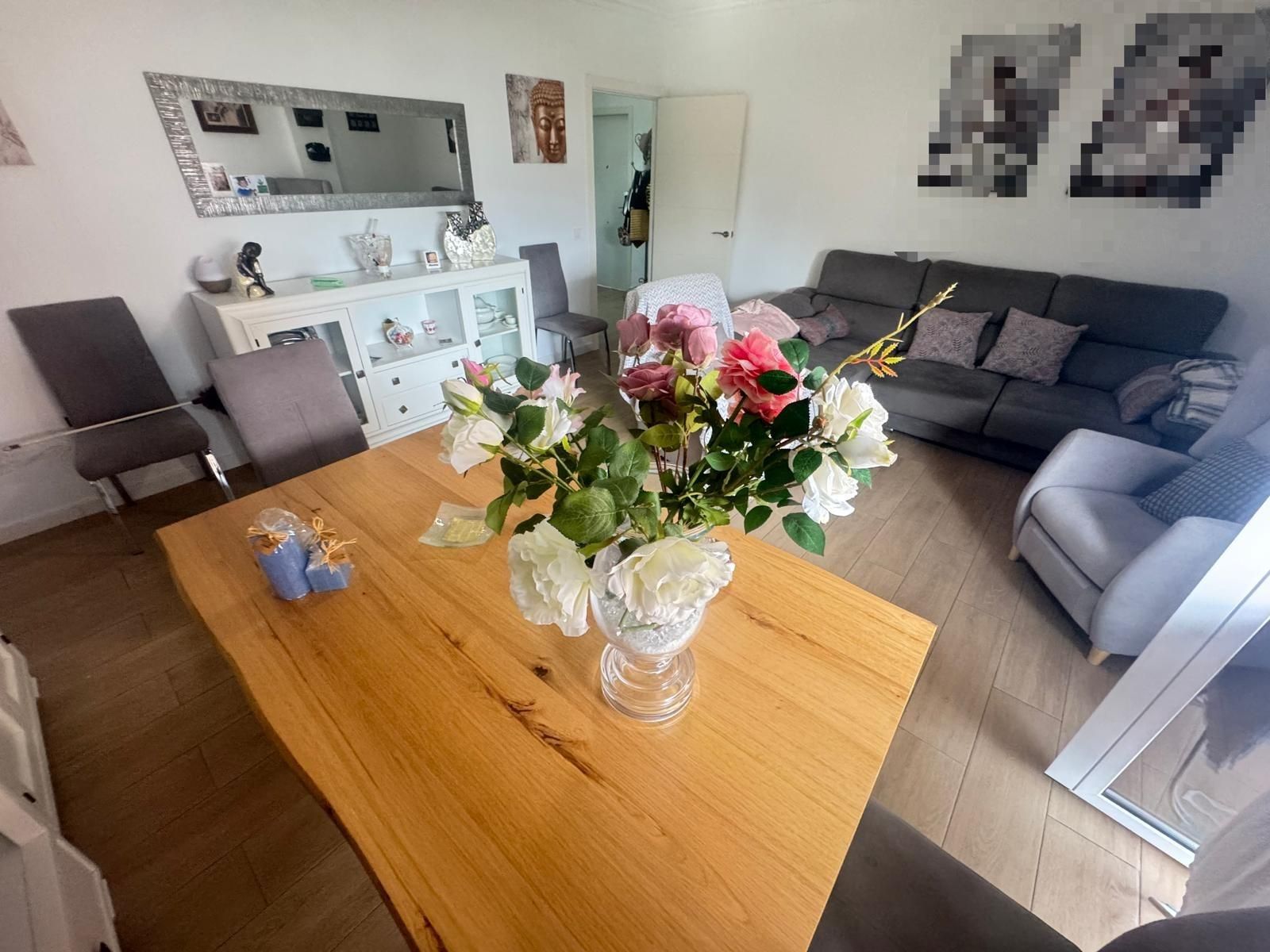 Dining room of Flat for sale in Dos Hermanas  with Air Conditioner and Heating