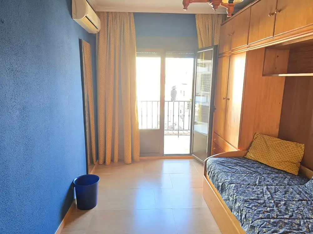 Schlafzimmer von Wohnung zum Verkauf in Brozas mit Klimaanlage, Terrasse und Möbliert