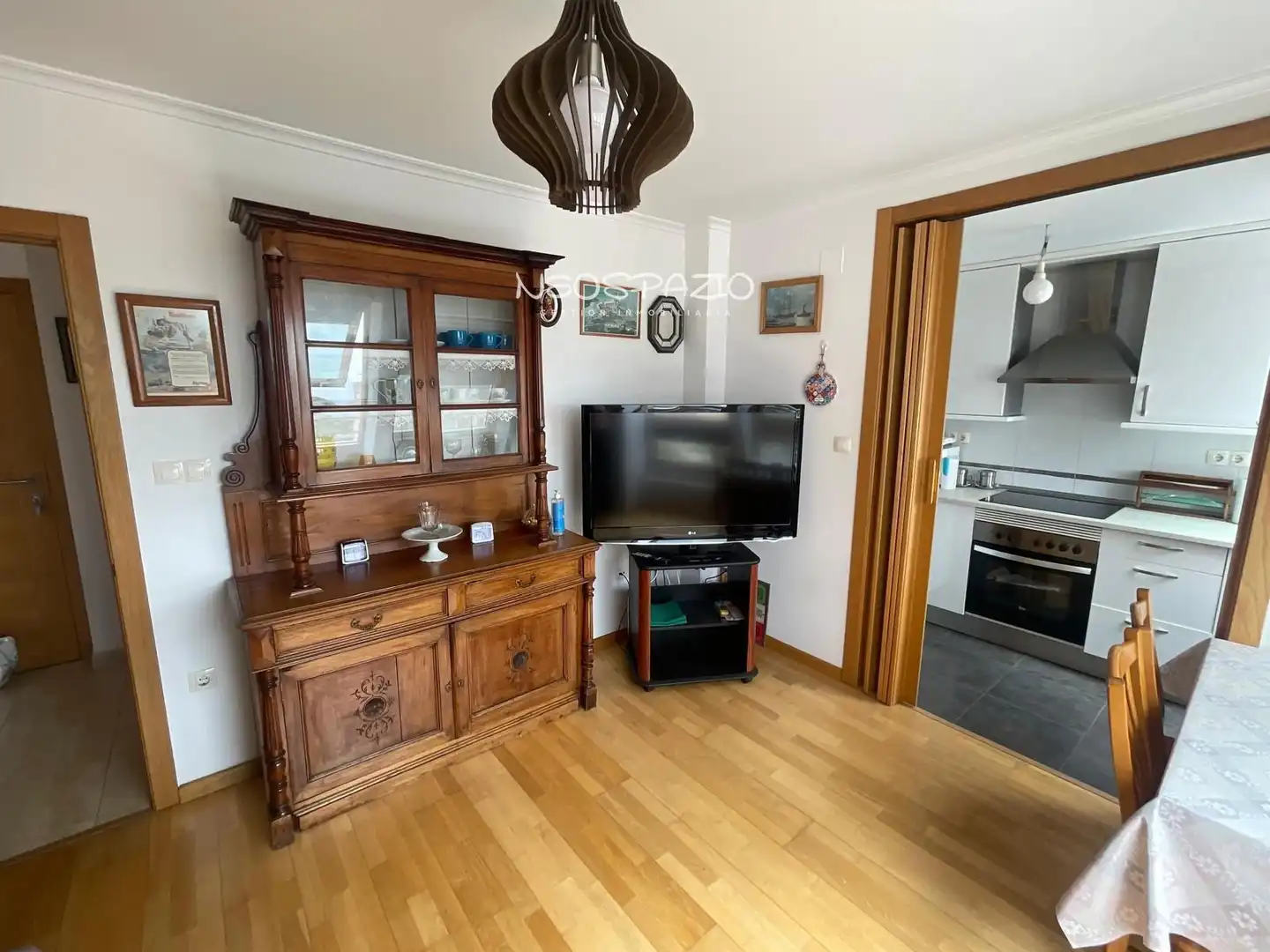 Wohnzimmer von Dachboden zur Miete in Cervo mit Möbliert