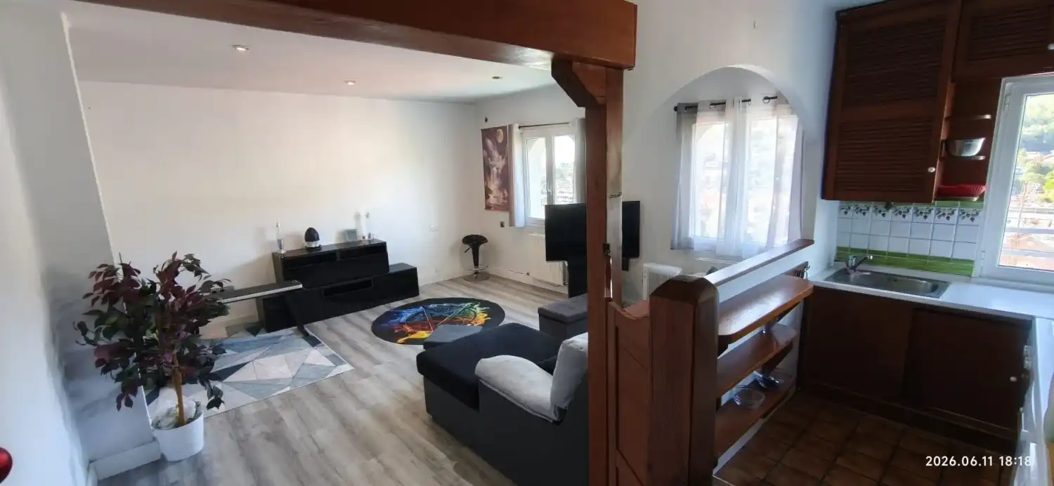 Sala de estar de Piso de alquiler en Donostia - San Sebastián  con Amueblado