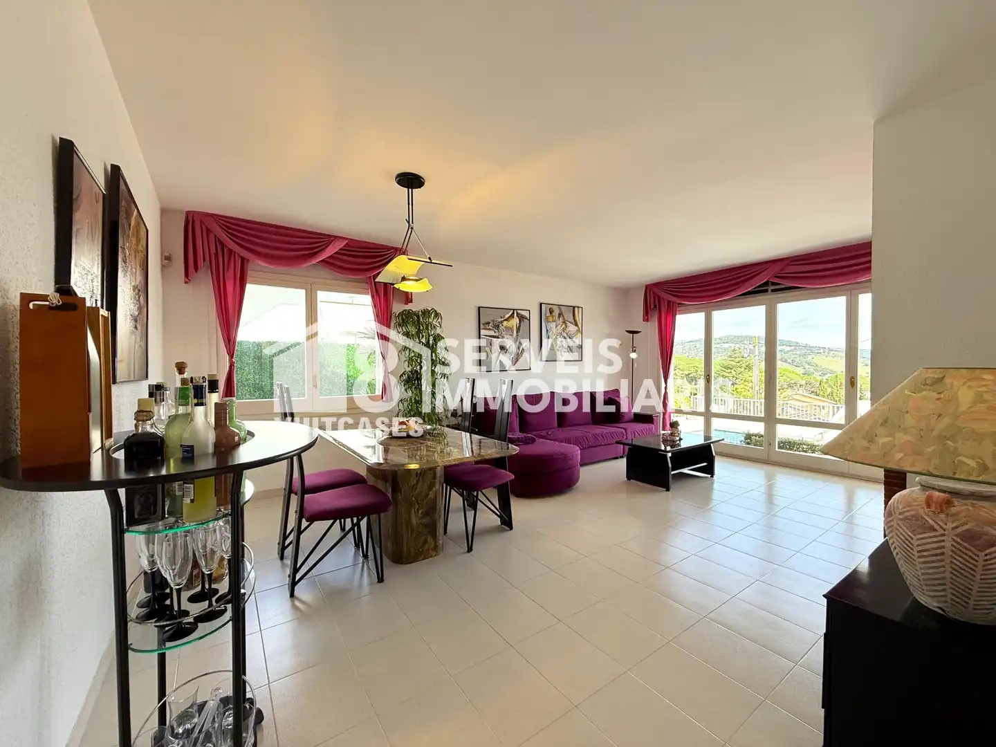 Vista exterior de Casa adosada en venta en Sant Pol de Mar con Calefacción, Jardín privado y Terraza