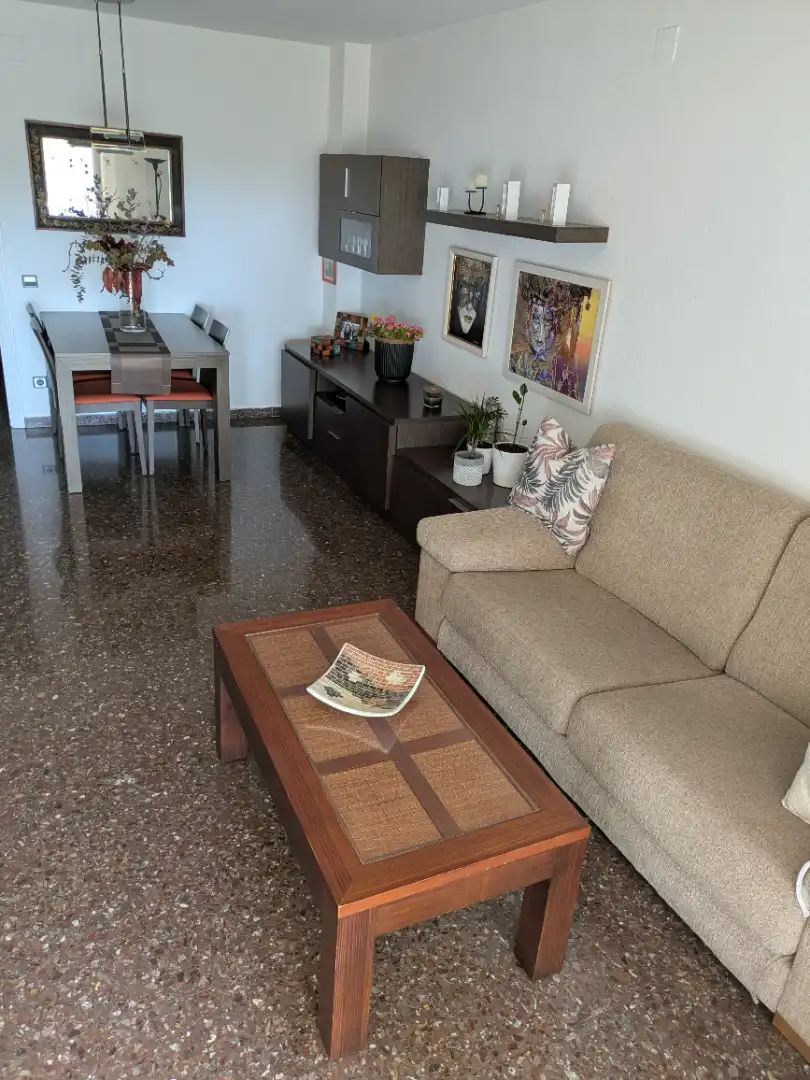 Sala de estar de Casa adosada en venta en Santa Coloma de Gramenet con Terraza y Balcón