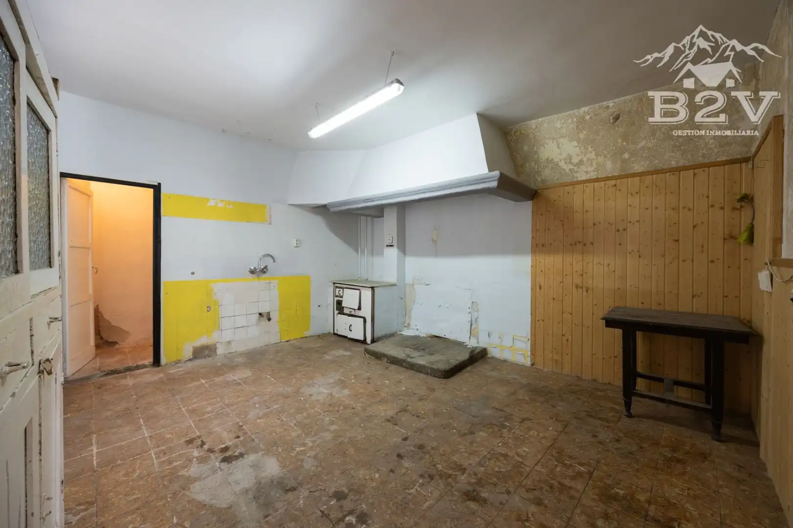 Cocina de Casa adosada en venta en Rascafría con Calefacción, Jardín privado y Trastero