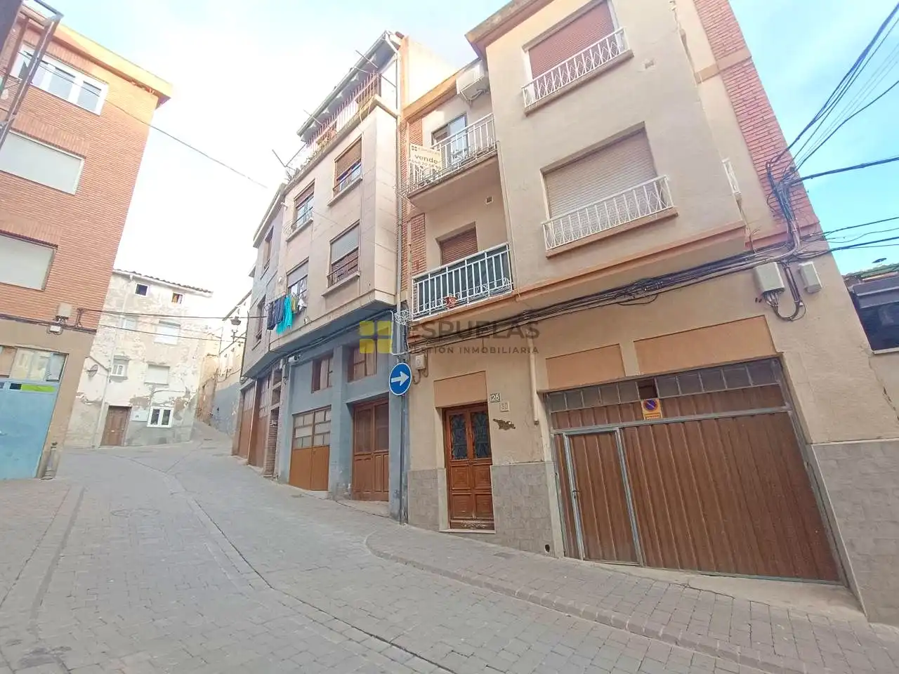 Vista exterior de Piso en venta en Arnedo con Aire acondicionado, Calefacción y Parquet
