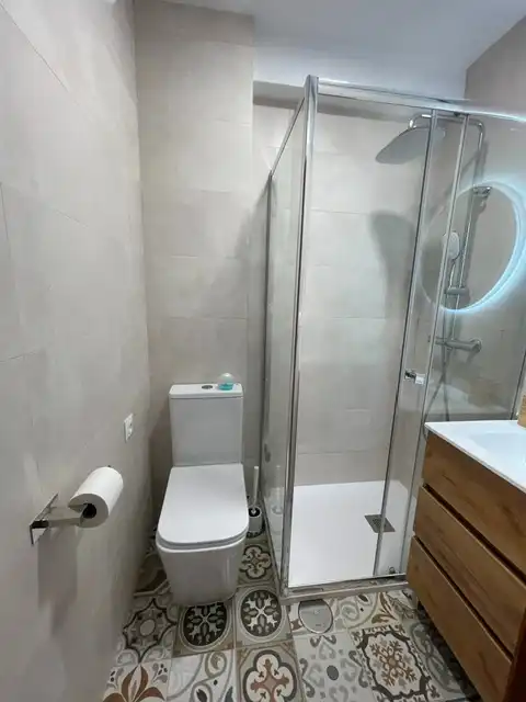 Bathroom of Flat for rent in Alicante / Alacant  with Air Conditioner, Heating and Terrace