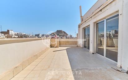 Terrace of Attic for sale in Alicante / Alacant  with Air Conditioner and Terrace