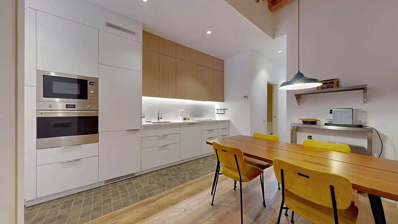 Cocina de Piso en venta en Barcelona con Aire acondicionado, Calefacción y Balcón