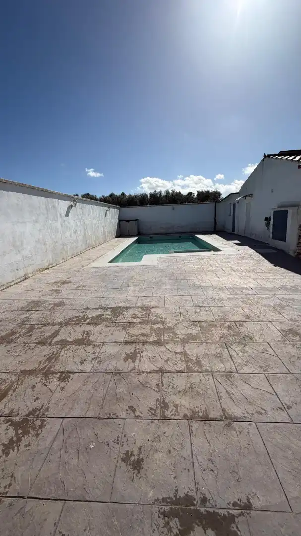 Piscina de Finca rústica en venta en Chimeneas con Aire acondicionado, Jardín privado y Piscina