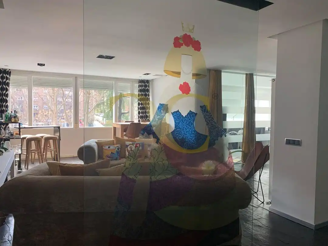 Sala de estar de Piso de alquiler en Madrid con Aire acondicionado y Calefacción