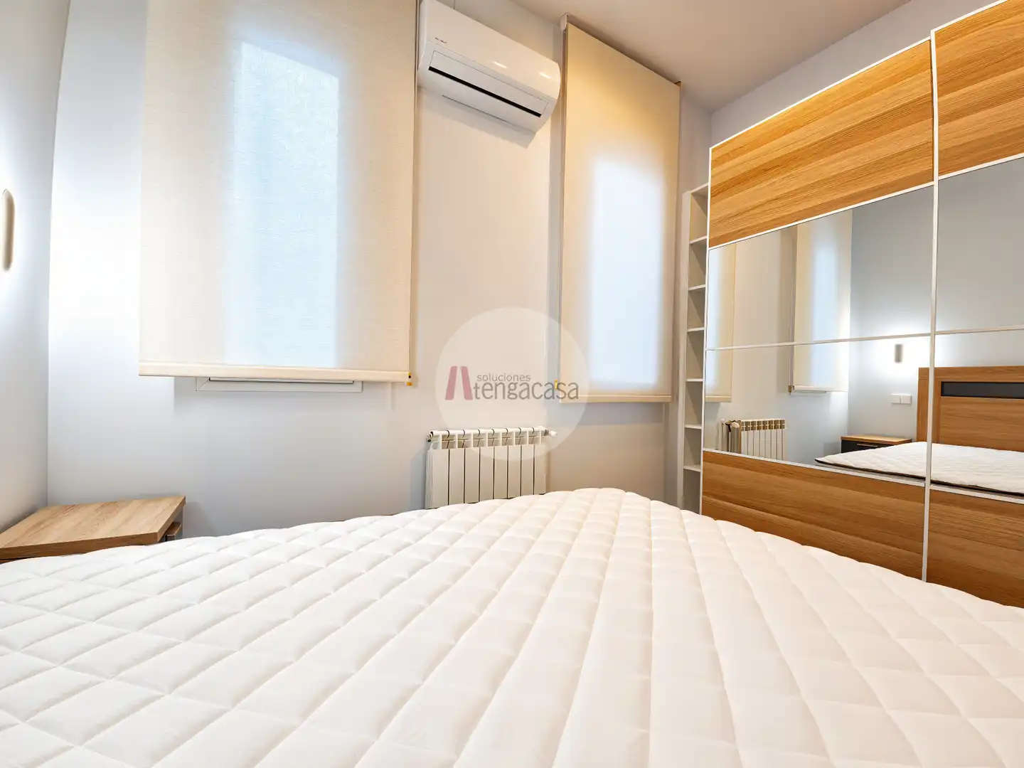 Habitación de Piso de alquiler en Madrid con Aire acondicionado, Calefacción y Parquet