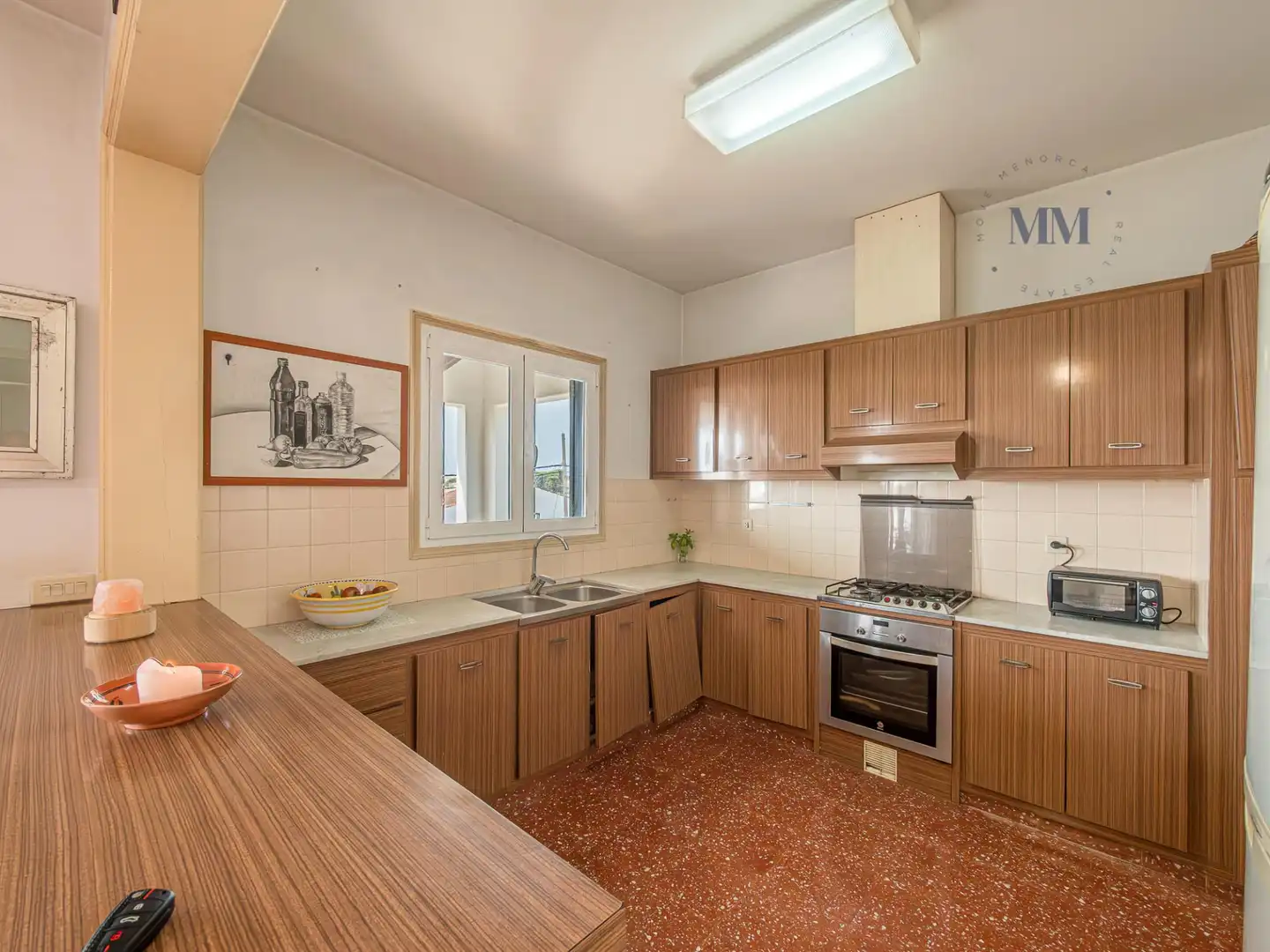 Cocina de Casa o chalet en venta en Sant Lluís con Jardín privado, Terraza y Balcón