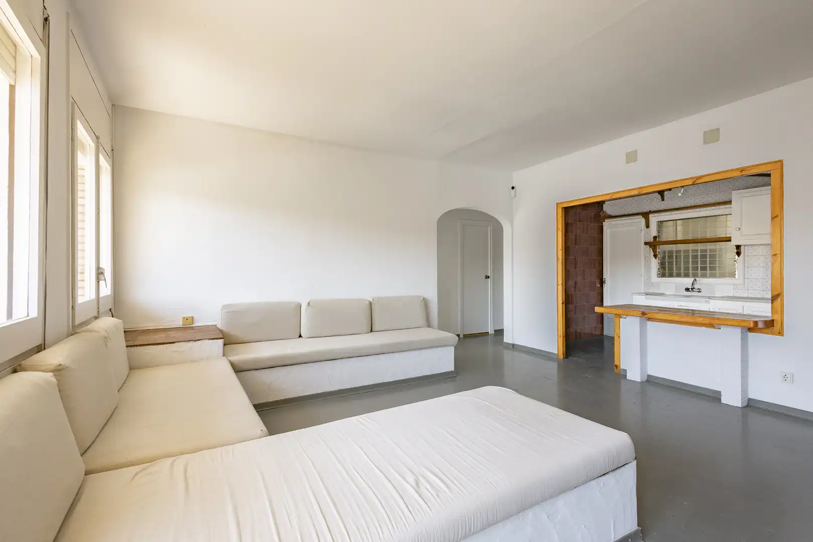 Sala d'estar de Pis en venda en Sitges amb Calefacció, Terrassa i Balcó