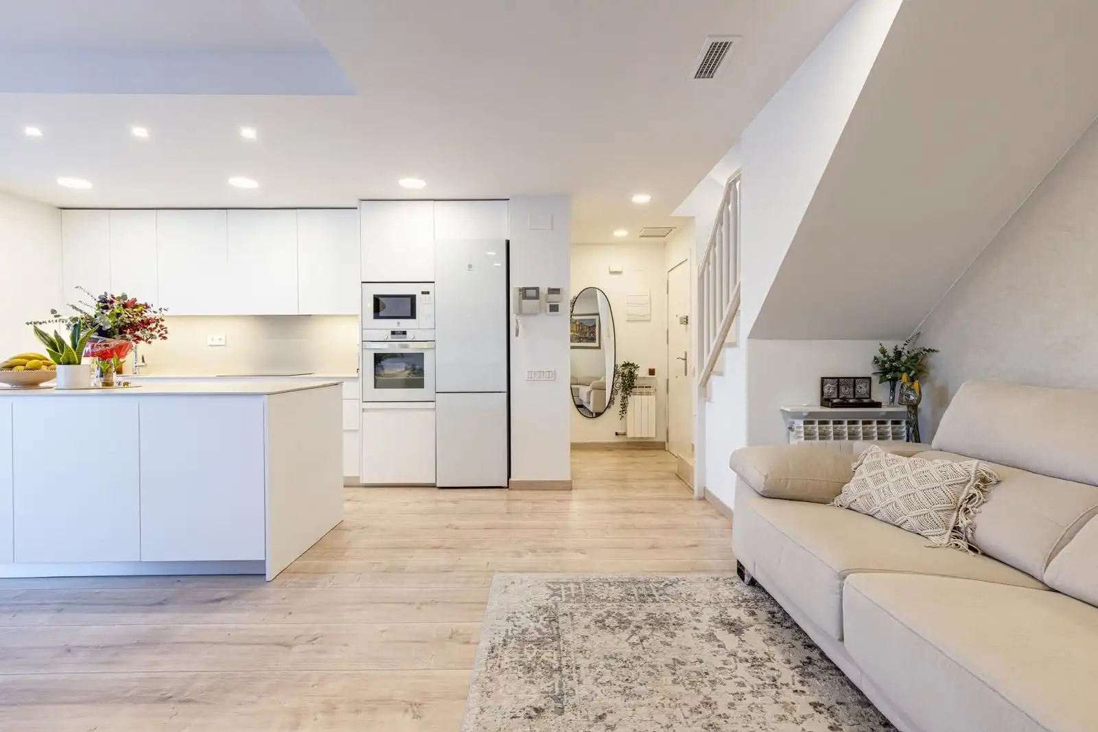 Kitchen of Flat for sale in Sant Joan Despí  with Air Conditioner, Heating and Private garden