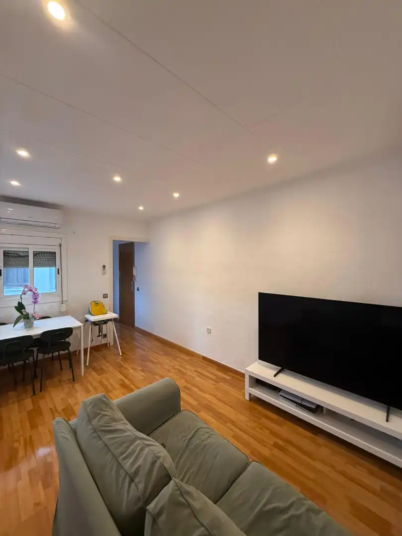 Sala de estar de Piso en venta en Gavà con Aire acondicionado y Parquet