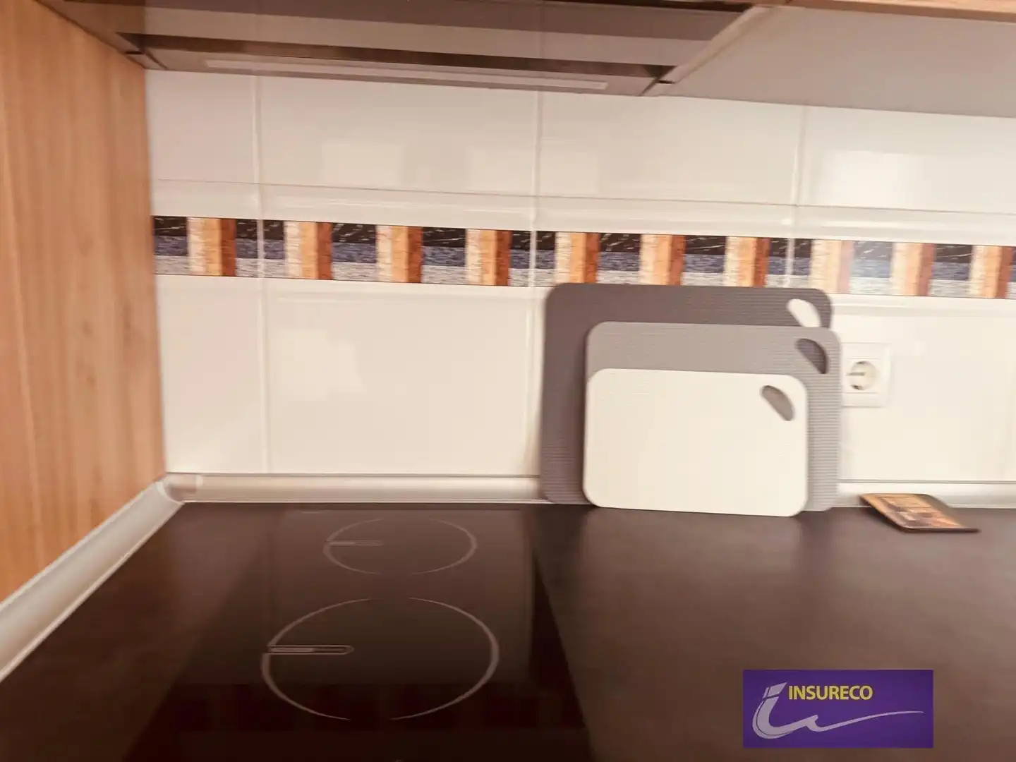 Cocina de Apartamento de alquiler en Sariegos con Calefacción, Parquet y Terraza