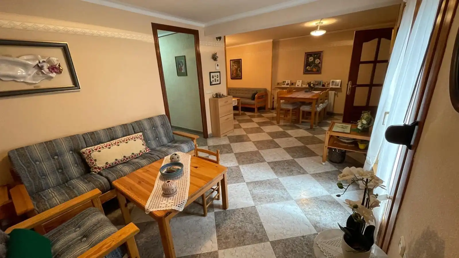 Sala d'estar de Finca rústica en venda en Guimerà amb Calefacció i Terrassa