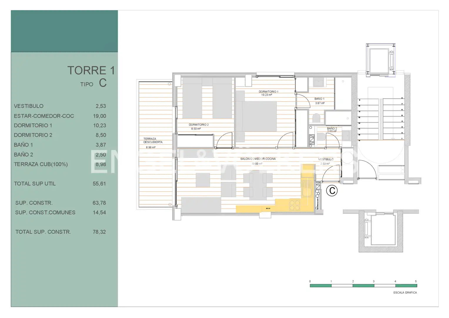 Flat with terrace for sale in Puerto Deportivo, imagen 27