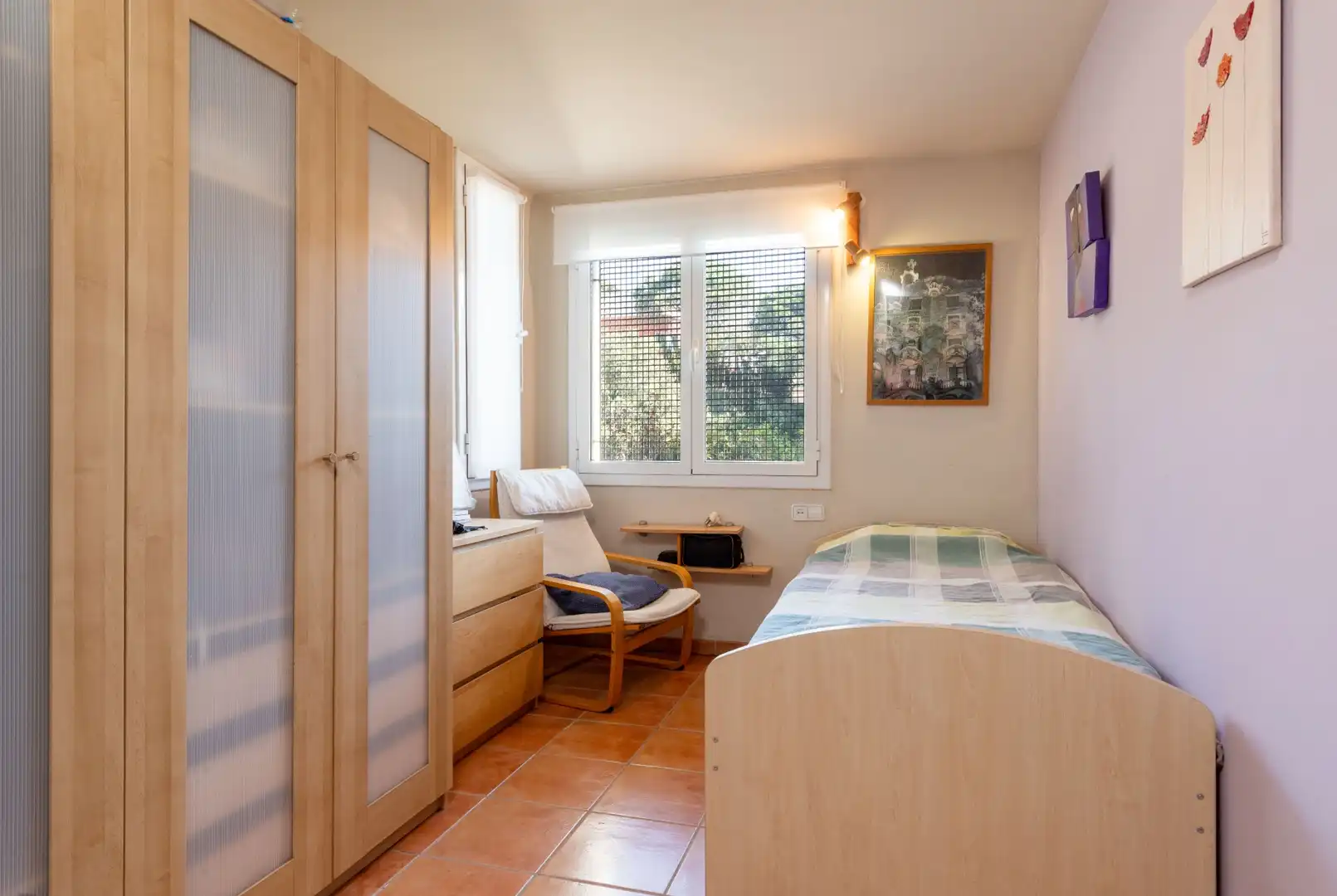 Dormitori de Casa o xalet en venda en Castellar del Vallès amb Aire condicionat, Calefacció i Jardí privat