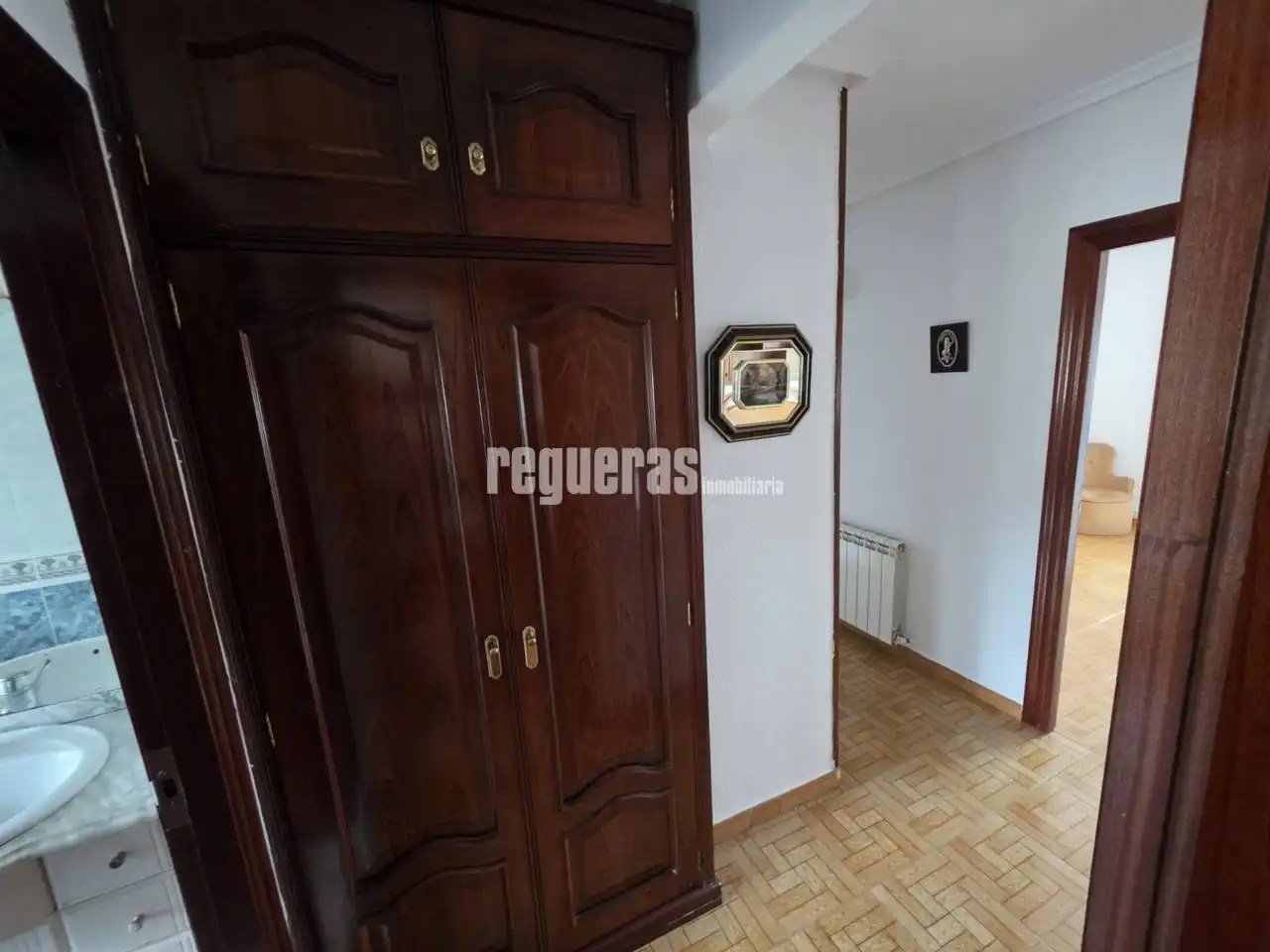 Bedroom of Flat for sale in Castrillón  with Heating