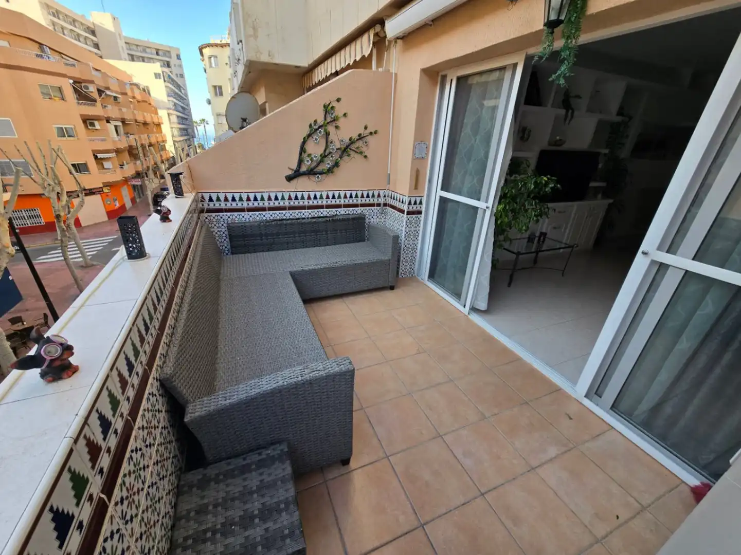 Terraza de Apartamento en venta en Calpe / Calp con Aire acondicionado, Calefacción y Terraza