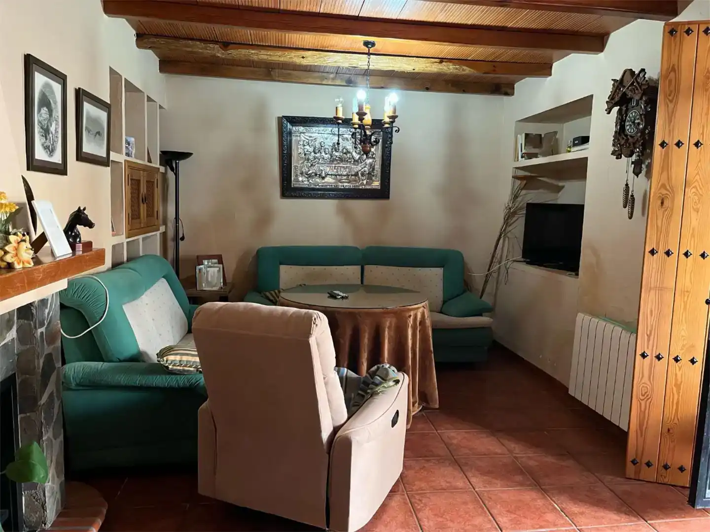 Sala d'estar de Finca rústica en venda en Antequera amb Aire condicionat, Piscina i Balcó