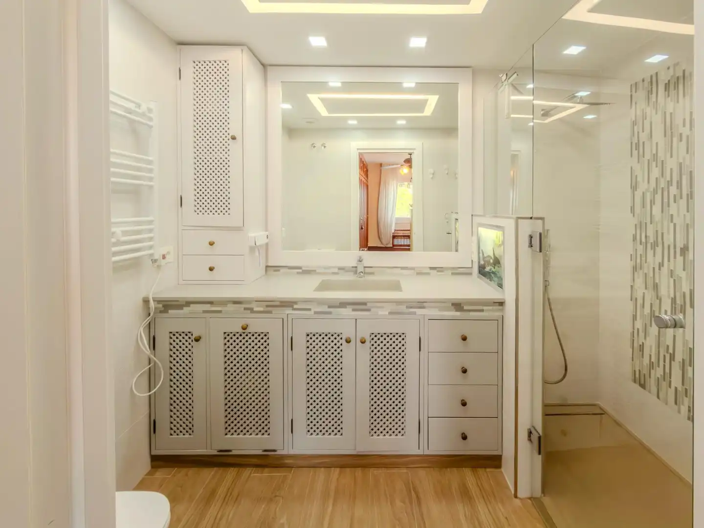Bathroom of Detached homes for sale in Mijas  with Air Conditioner, Heating and Private garden