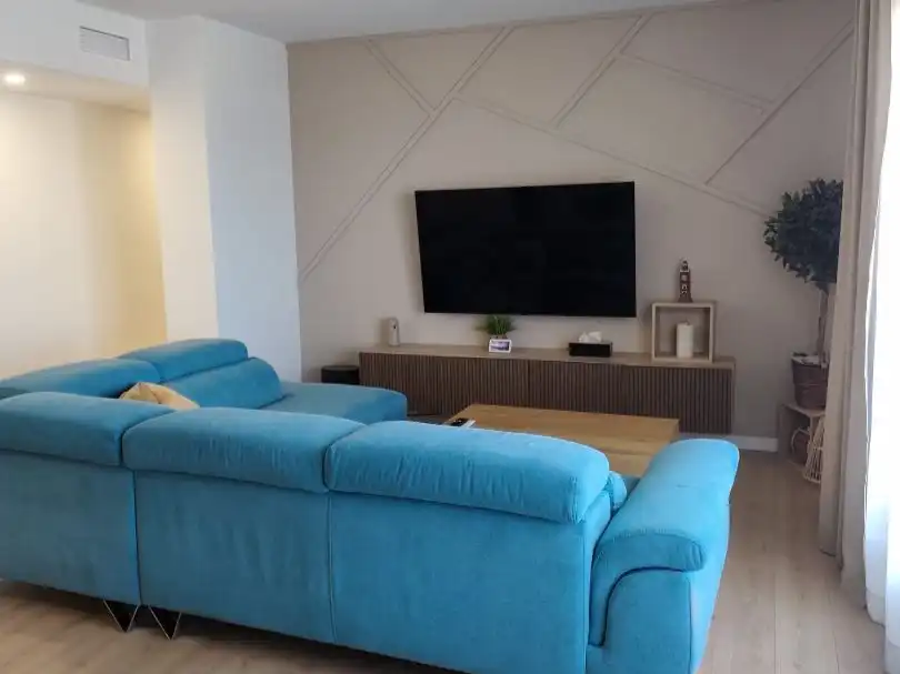 Sala d'estar de Pis en venda en  Zaragoza Capital amb Aire condicionat, Terrassa i Balcó