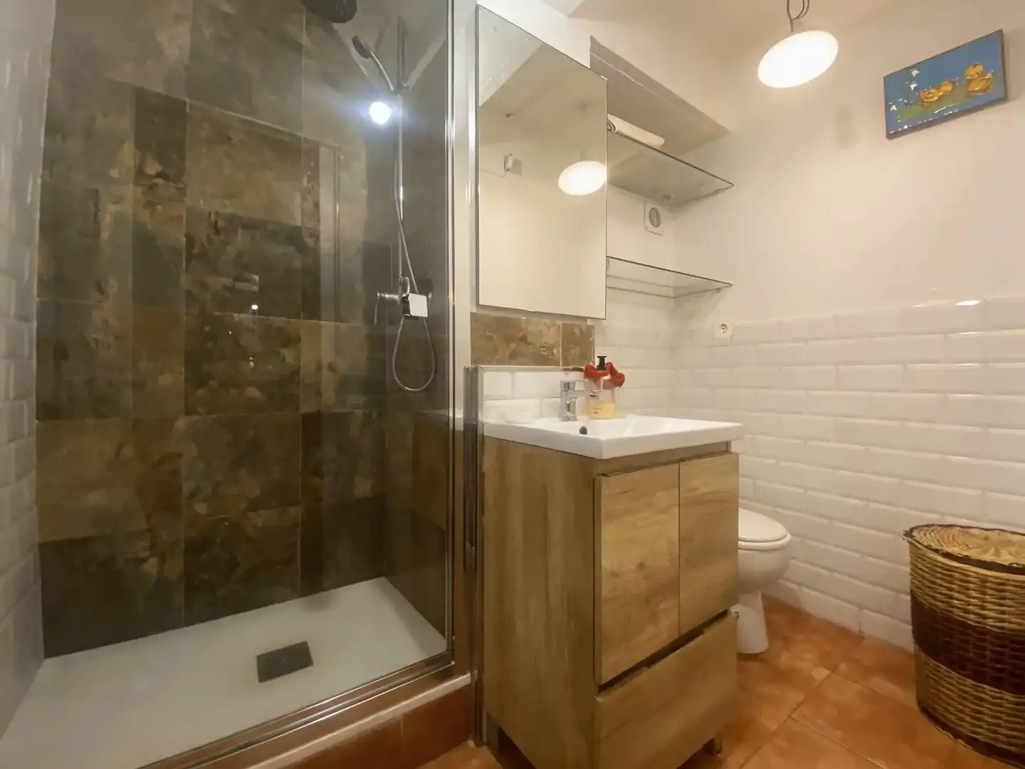 Baño de Casa o chalet en venta en Gijón  con Jardín privado, Terraza y Balcón