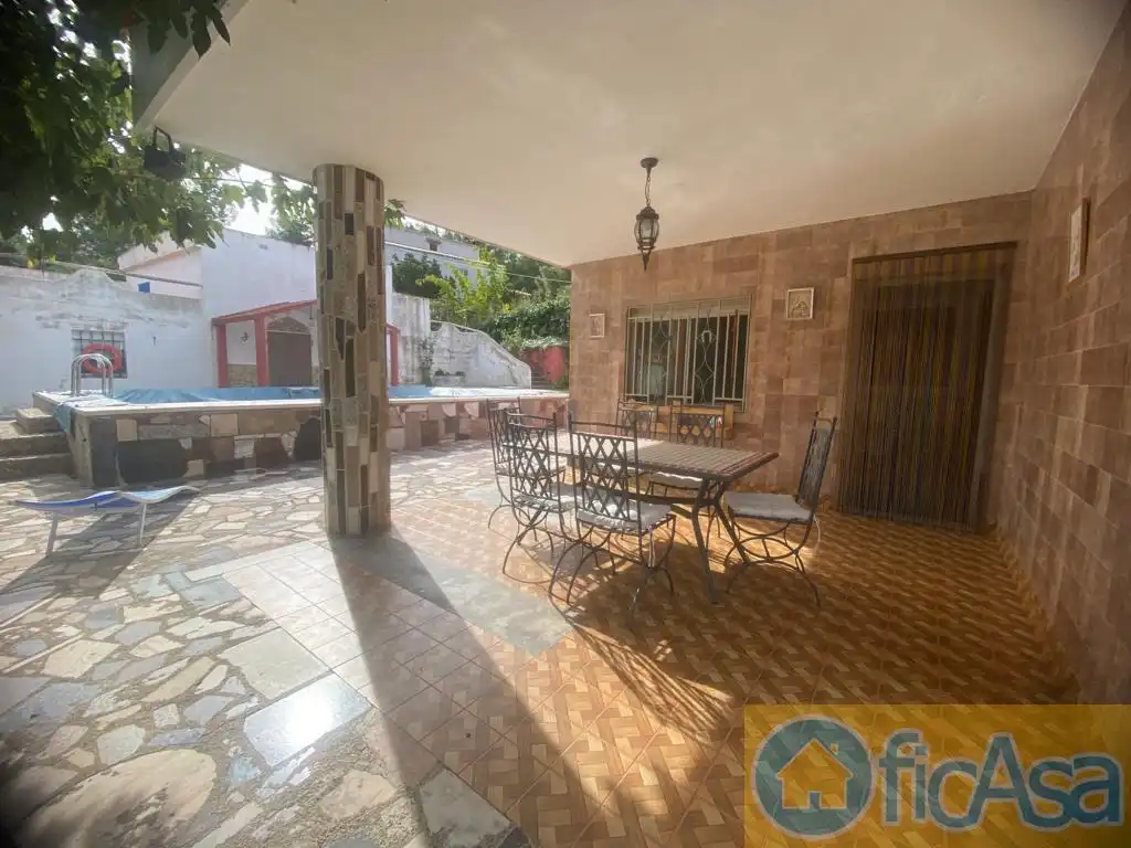 Vista exterior de Casa o chalet en venta en La Pobla de Tornesa con Terraza, Trastero y Piscina