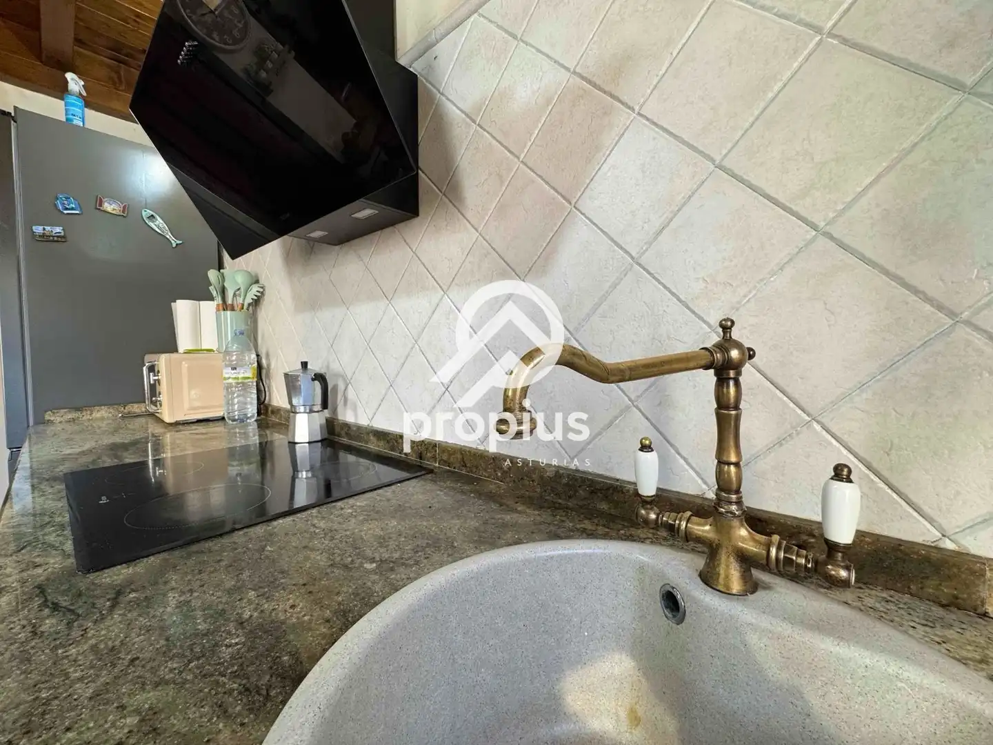 Kitchen of Houses for sale in Llanes  with Heating, Private garden and Parquet flooring