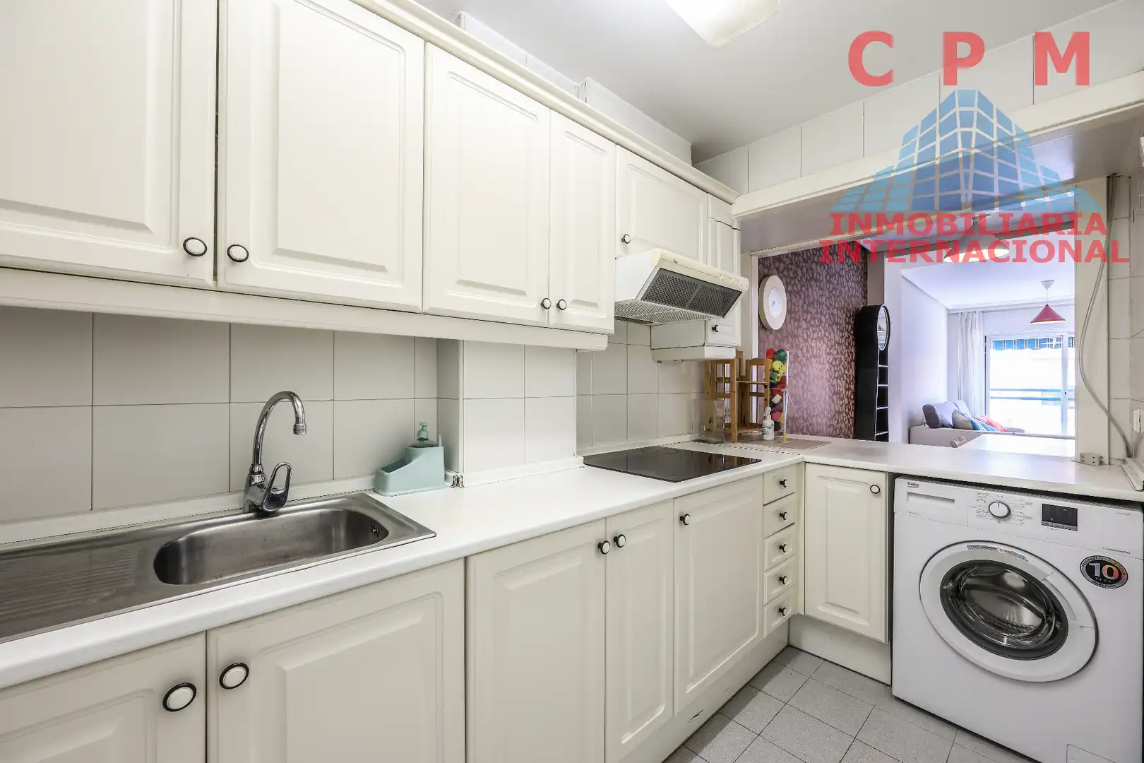 Küche von Wohnung zur Miete in Madrid mit Klimaanlage, Heizung und Parkett