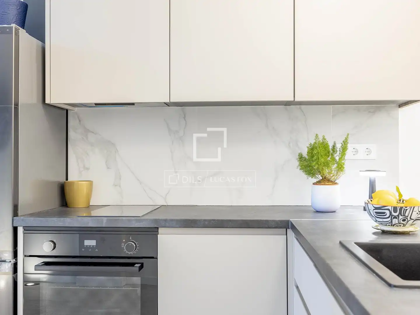 Kitchen of Flat for sale in Valencia  with Air Conditioner, Heating and Terrace
