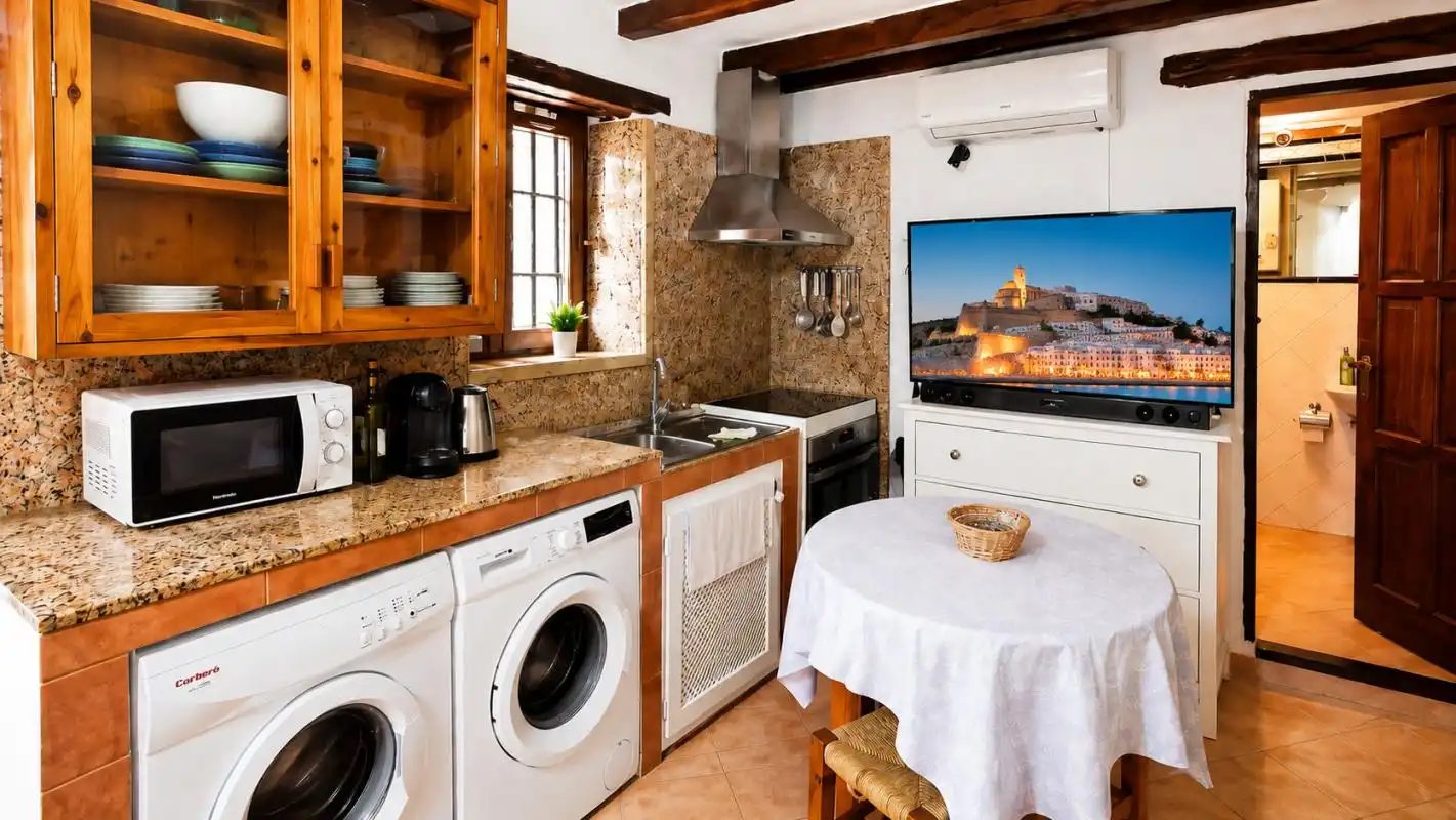 Cocina de Casa o chalet en venta en Eivissa con Aire acondicionado, Calefacción y Amueblado