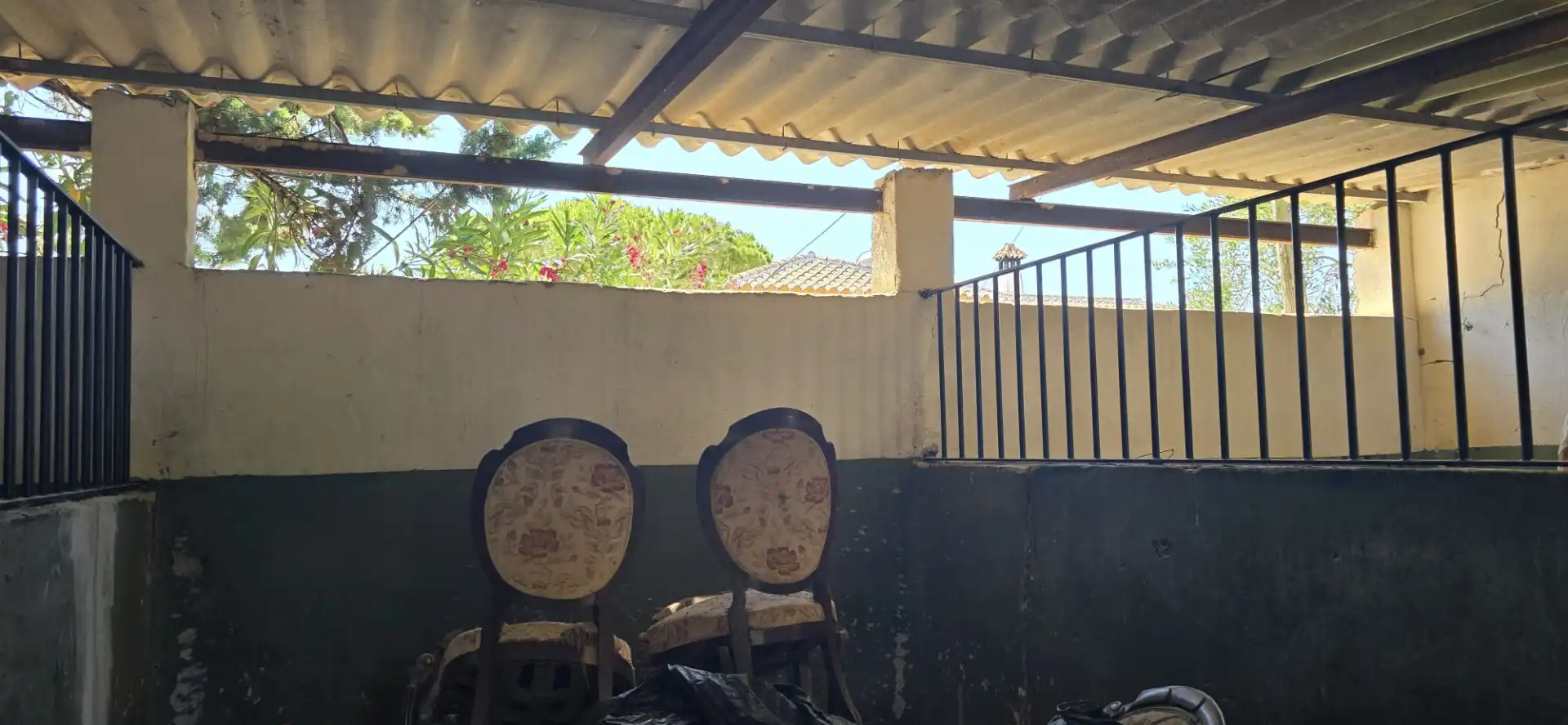 Terrace of Houses for rent in Jerez de la Frontera  with Air Conditioner, Private garden and Swimming Pool