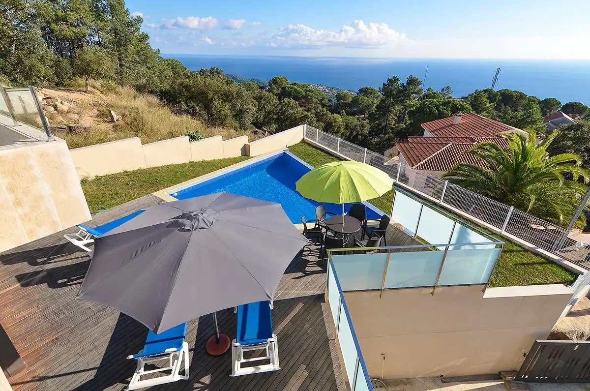 Piscina de Casa o chalet en venta en Lloret de Mar con Jardín privado, Terraza y Piscina