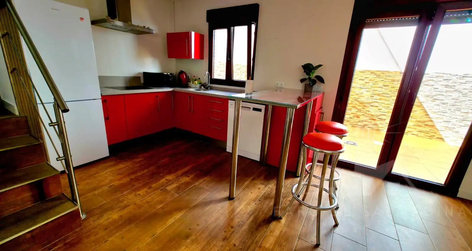 Cuina de Casa o xalet en venda en Chipiona amb Aire condicionat i Moblat