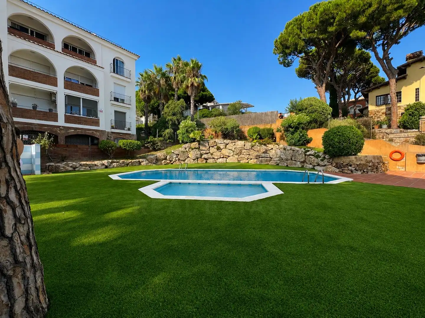 Piscina de Casa adosada en venda en Lloret de Mar amb Aire condicionat, Calefacció i Terrassa