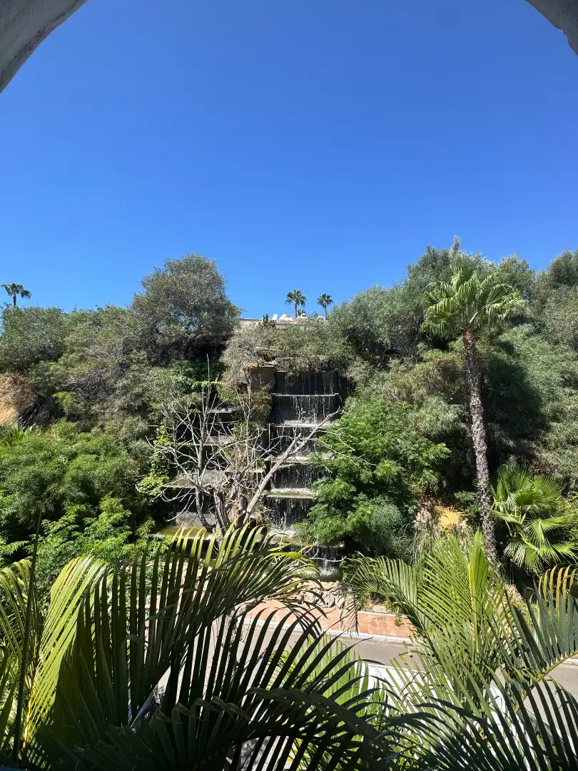 Jardí de Àtic de lloguer en Estepona amb Aire condicionat, Calefacció i Terrassa