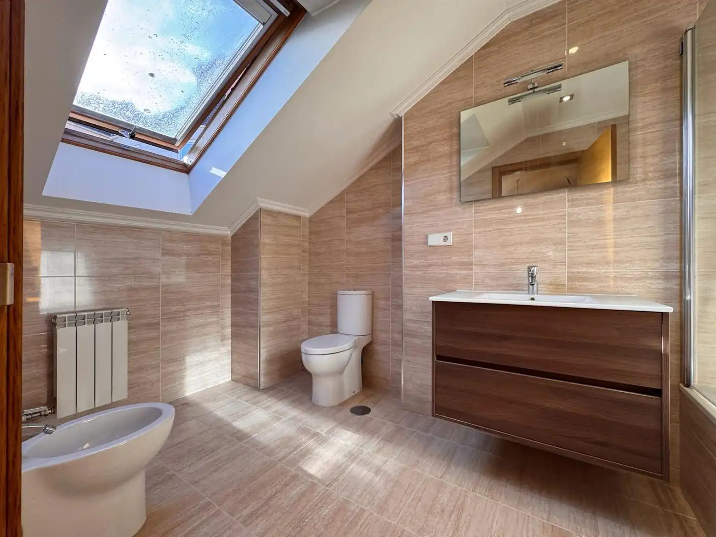 Badezimmer von Wohnung zum Verkauf in Pontevedra Capital  mit Heizung
