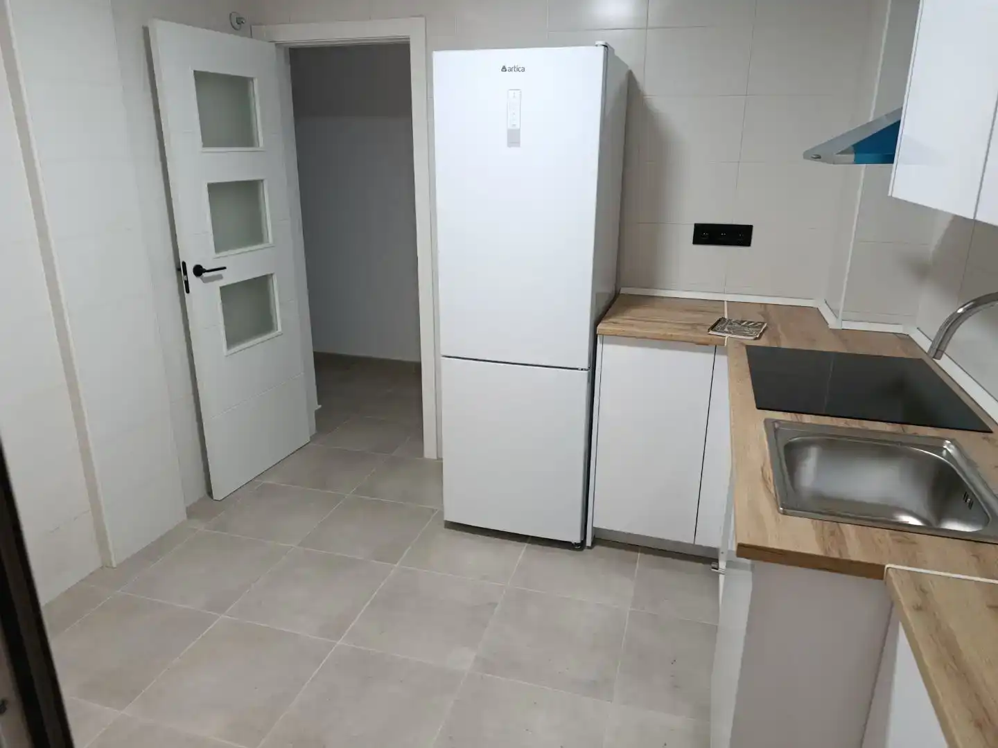 Cocina de Piso de alquiler en Murcia con Trastero, Amueblado y Balcón