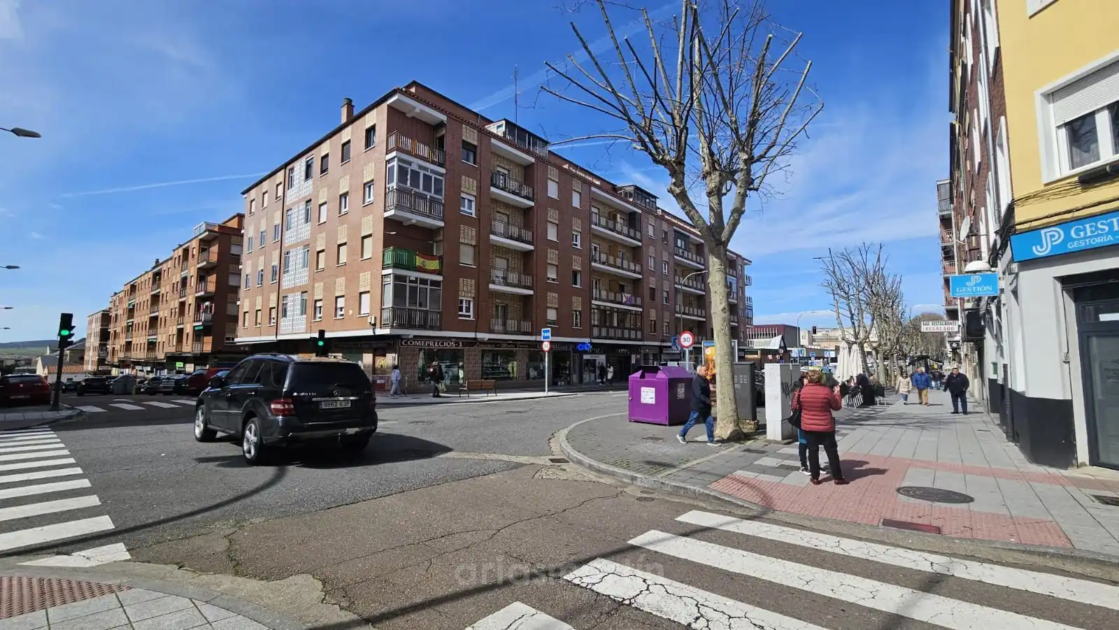 Exterior view of Flat for rent in Salamanca  with Heating, Terrace and Furnished