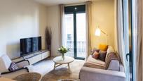 Living room of Flat to rent in  Barcelona Capital  with Air Conditioner, Heating and Furnished