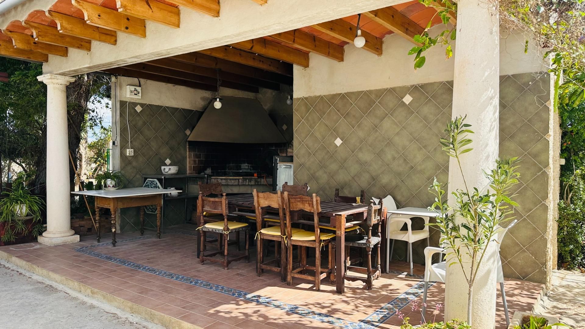 Terrassa de Casa o xalet en venda en Elche / Elx amb Jardí privat, Traster i Piscina