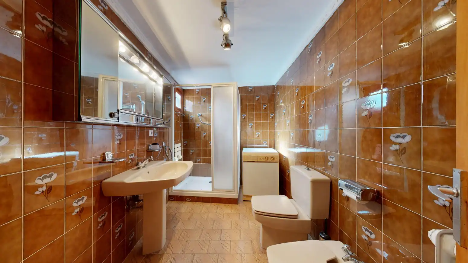 Baño de Casa o chalet en venta en Ujué / Uxue con Calefacción, Parquet y Terraza