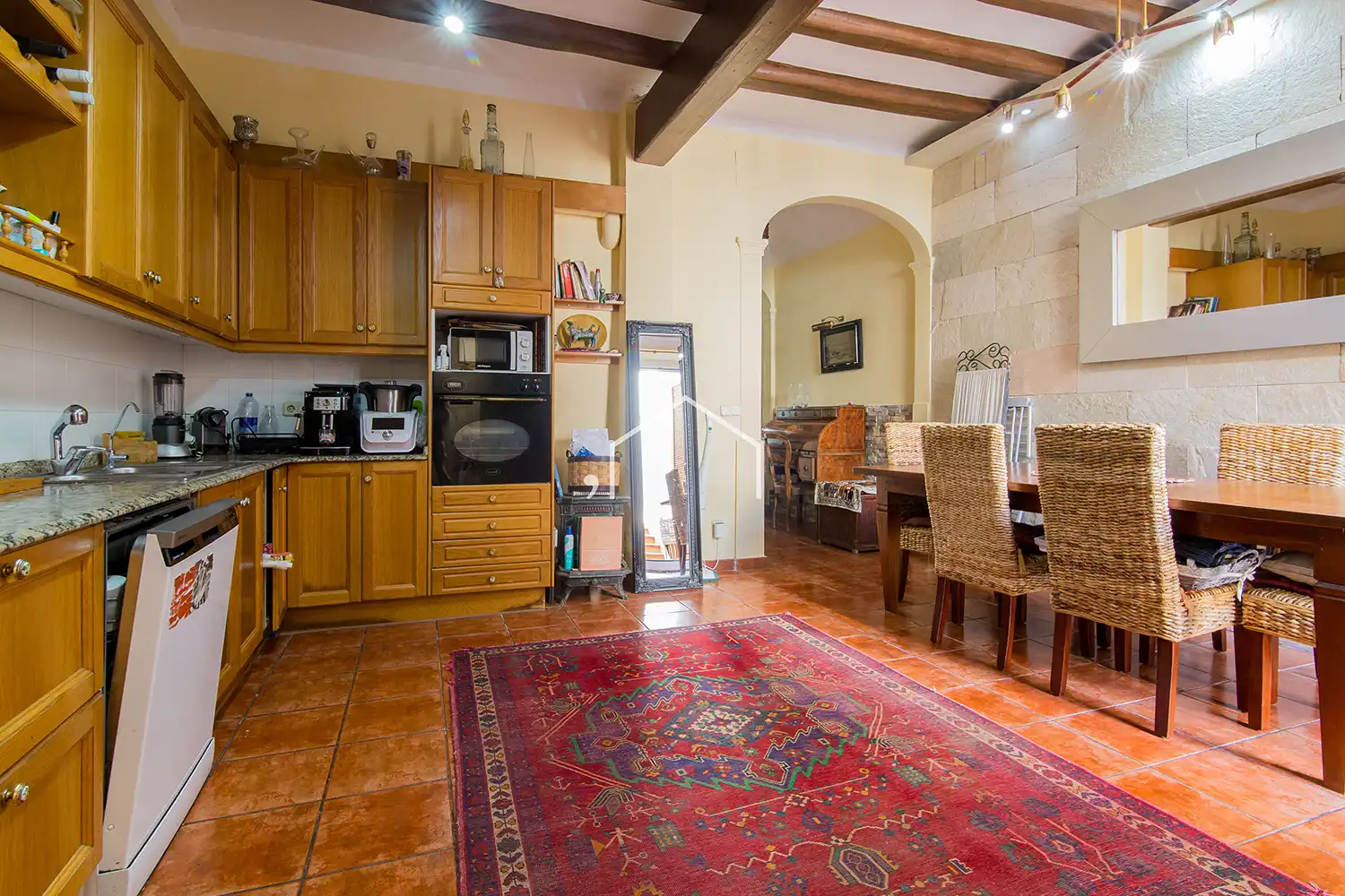 Kitchen of Country homes for sale in El Masnou  with Heating, Private garden and Terrace