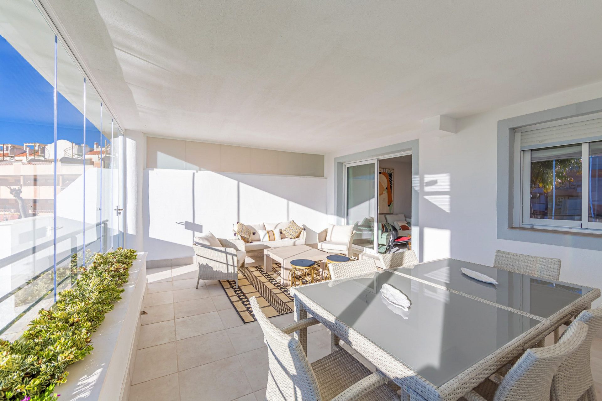 Terrassa de Apartament en venda en Marbella amb Aire condicionat, Terrassa i Piscina