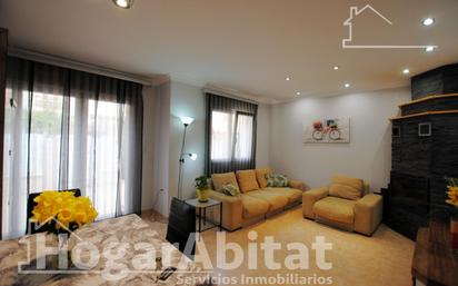 Living room of Single-family semi-detached for sale in Els Poblets  with Air Conditioner, Heating and Terrace